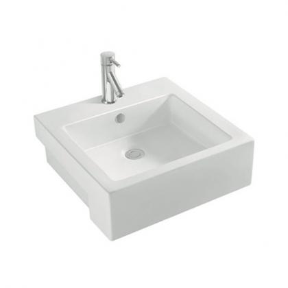Square semi-recessed basin (5156)