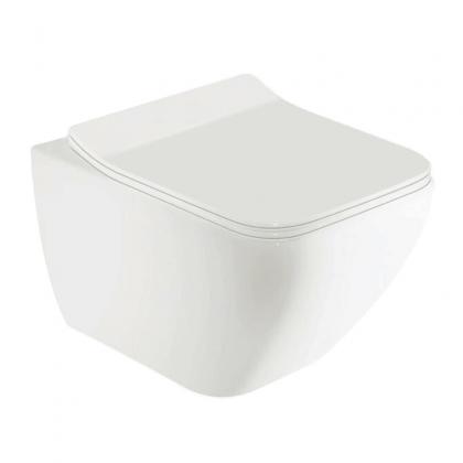 Wall mounted toilet (323R-W)
