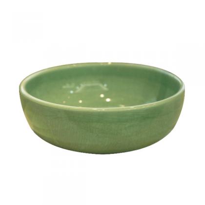 Handmade painted porcelain sink.C-1032B