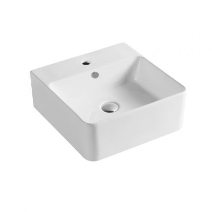 Square wall hung wash hand basin (3317)